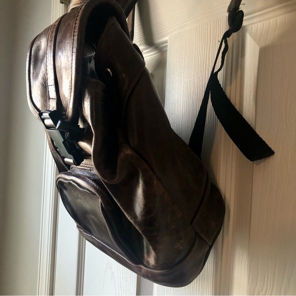 Vintage Brown Leather Women\'s Backpack main image 6